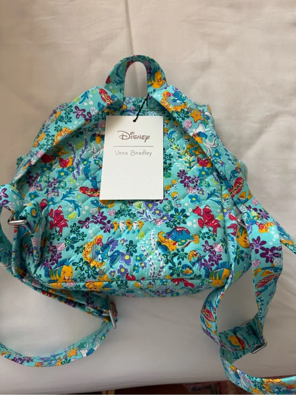 The Little Mermaid Vera Bradley Mini Backpack